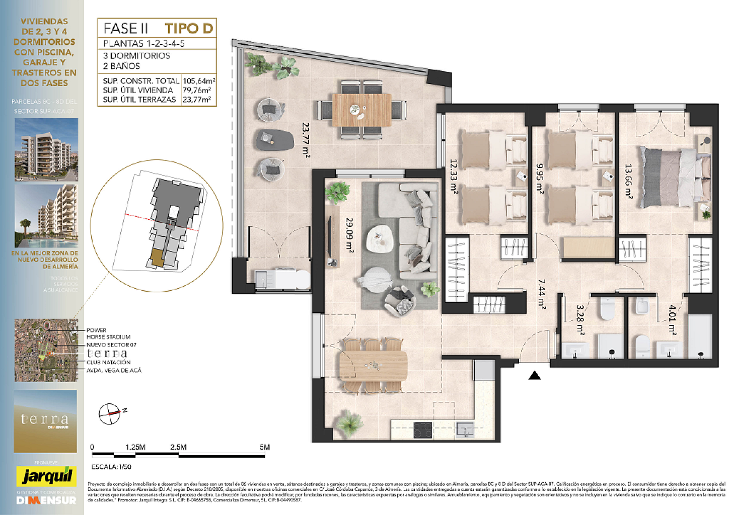 Dimensur Terra. Vivienda 1D Fase 2