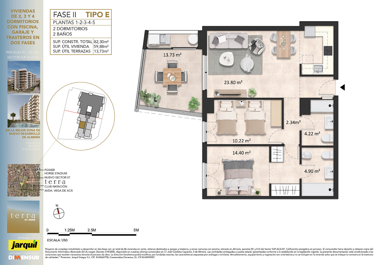 Dimensur Terra. Vivienda 1 E  Fase 2