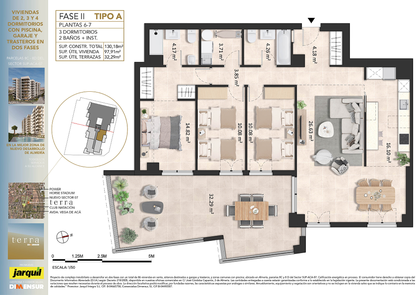 Dimensur Terra . Vivienda 6 A  Fase 2