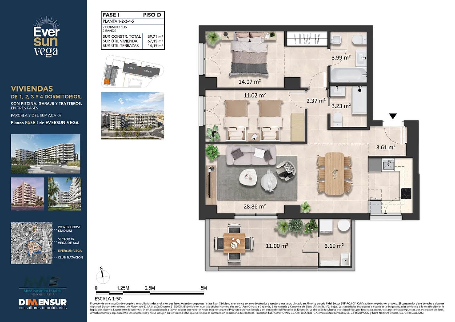 Eversun Vega. Vivienda 1 D Fase 1