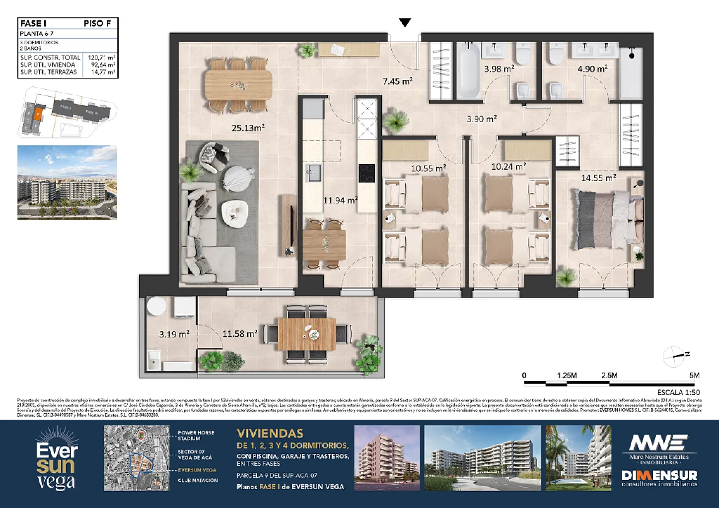 Eversun Vega. Vivienda 6 F Fase 1
