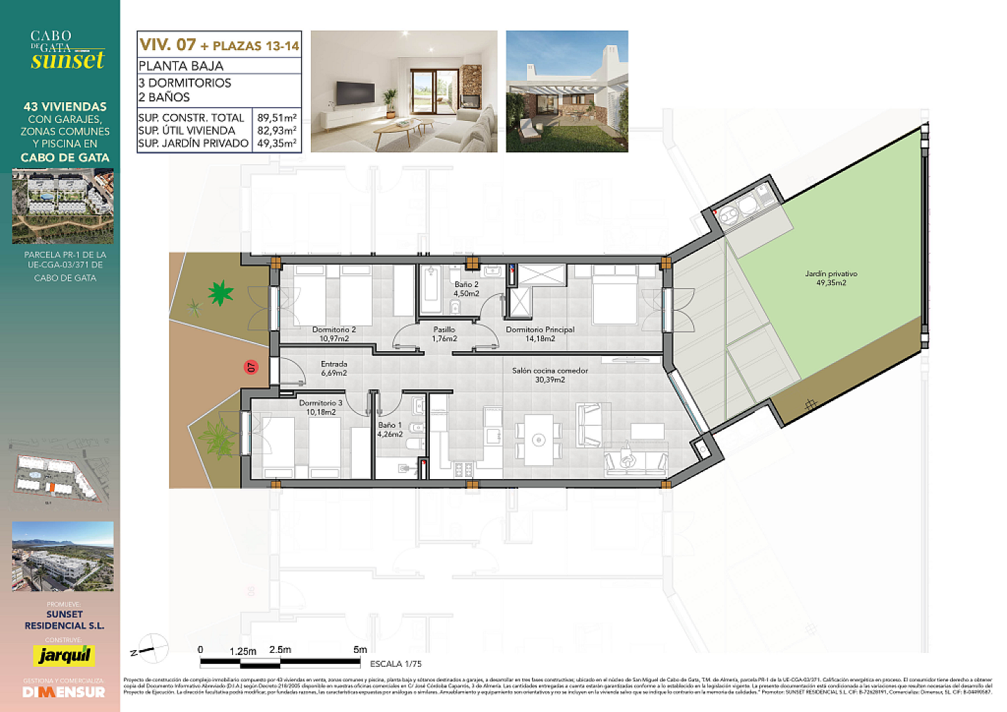 Cabo de Gata Sunset. Vivienda unifamiliar Nº 7