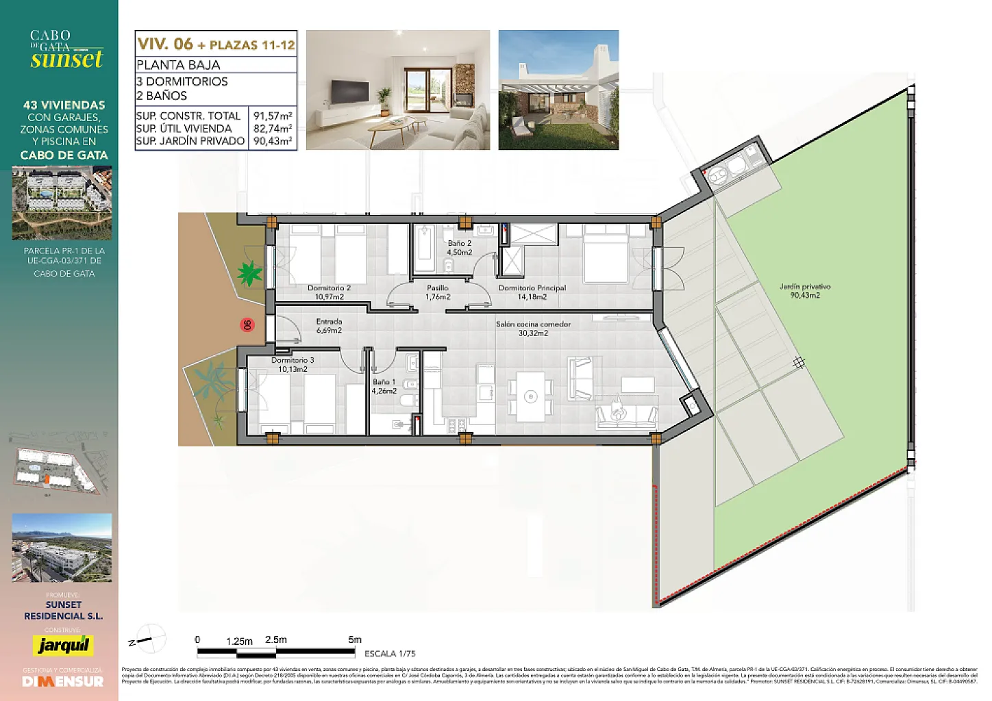 Cabo de Gata Sunset. Vivienda unifamiliar Nº 6