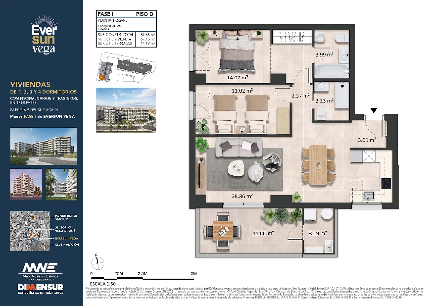 Eversun Vega. Vivienda 1 D Fase 1