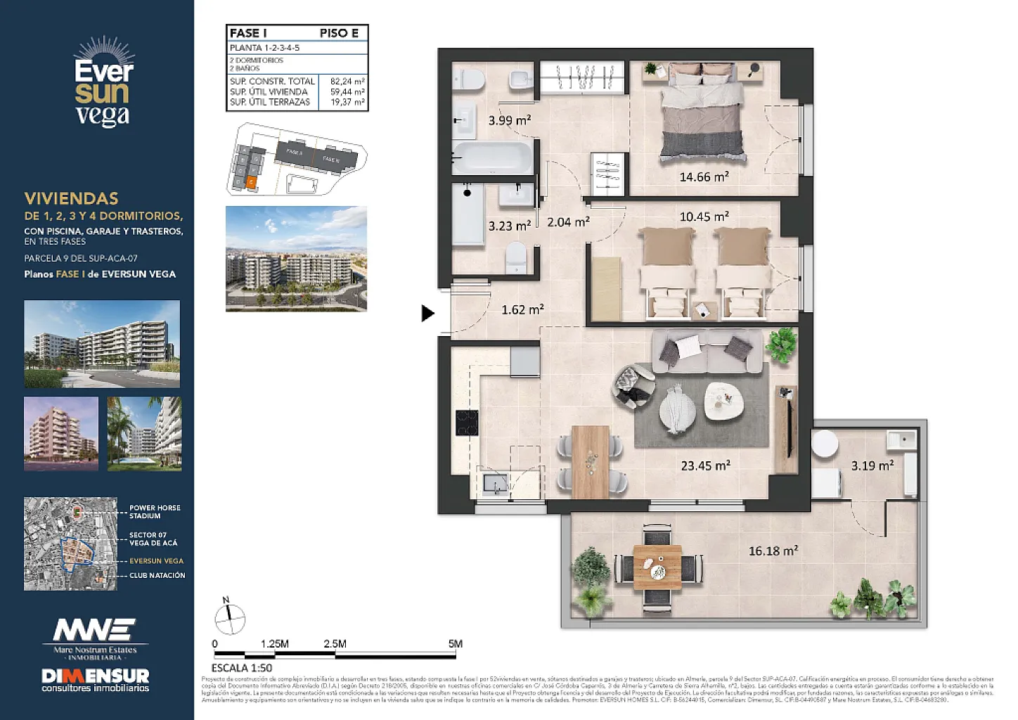 Eversun Vega. Vivienda 1 E Fase 1