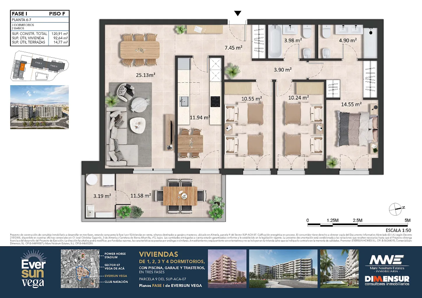 Eversun Vega. Vivienda 6 F Fase 1